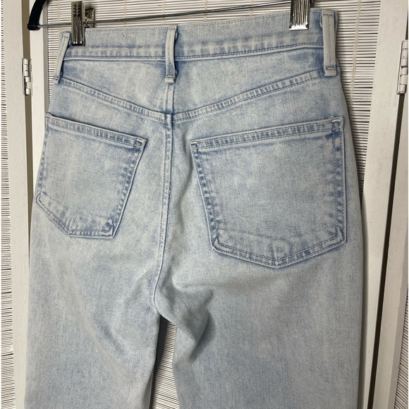 Rag & Bone Ankle Cigarette Bleached Jeans Dean Light Wash Size 24 - Picture 5 of 9